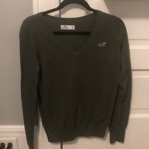 Green Hollister sweater